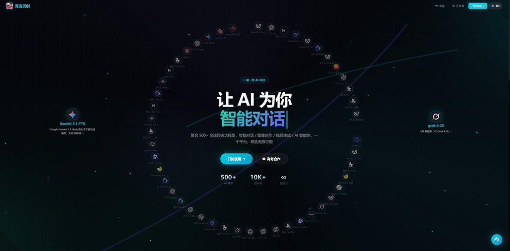 AI商业视觉创作场景展示